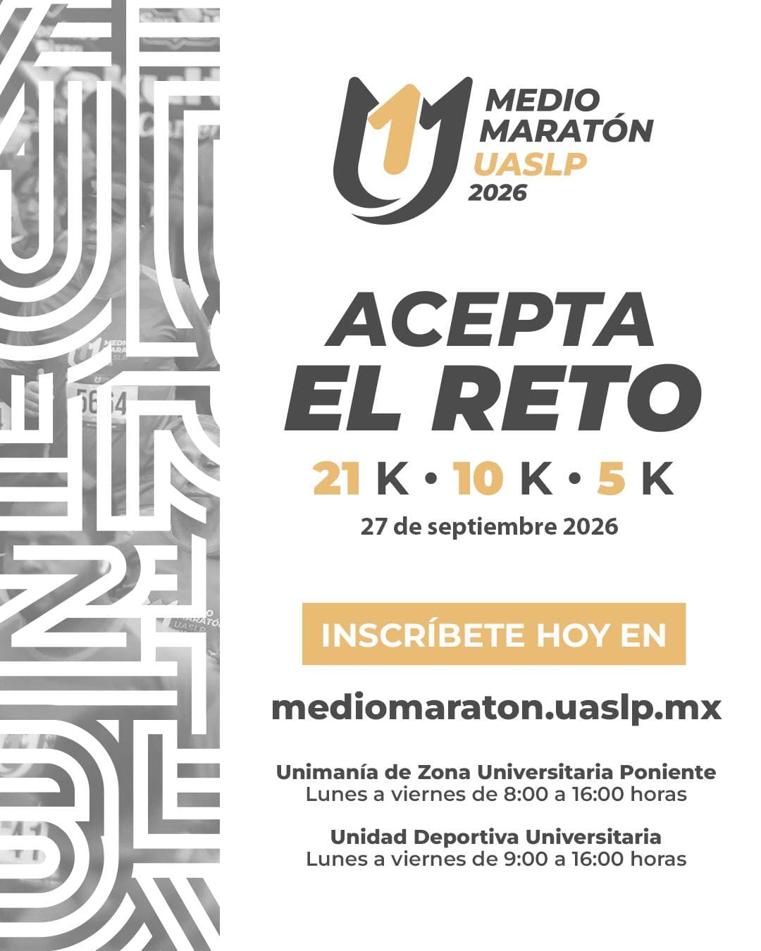 Medio Maratón UASLP 2026