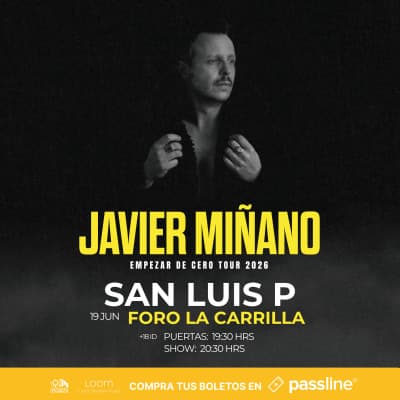 Javier Miñano - Empezar de Cero Tour 2026