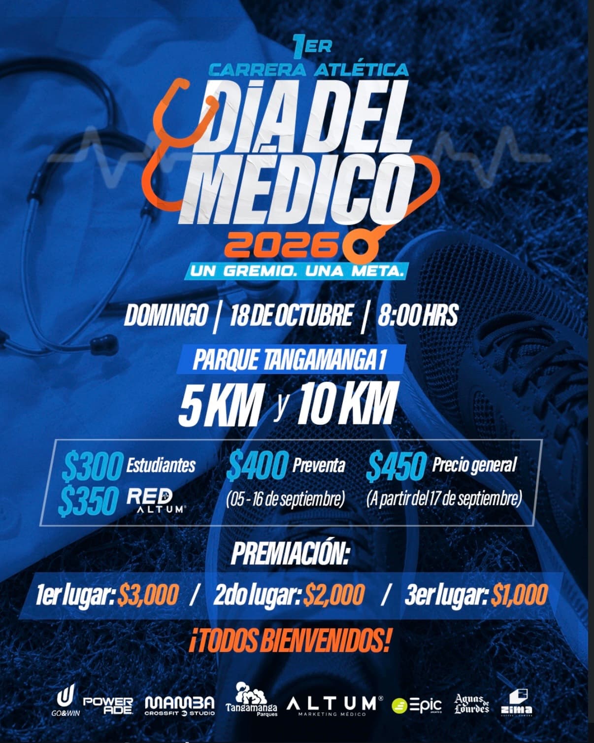 1ª Carrera Atlética Día del Médico 2026