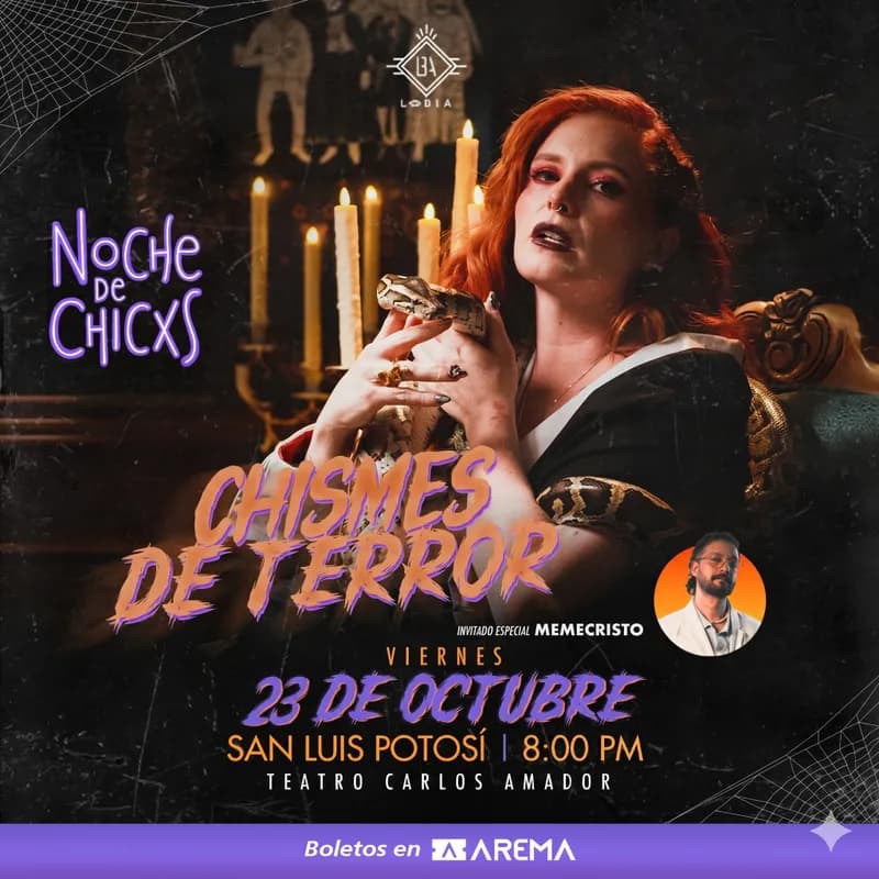 Noche de Chicxs “Chismes de Terror” en San Luis Potosi