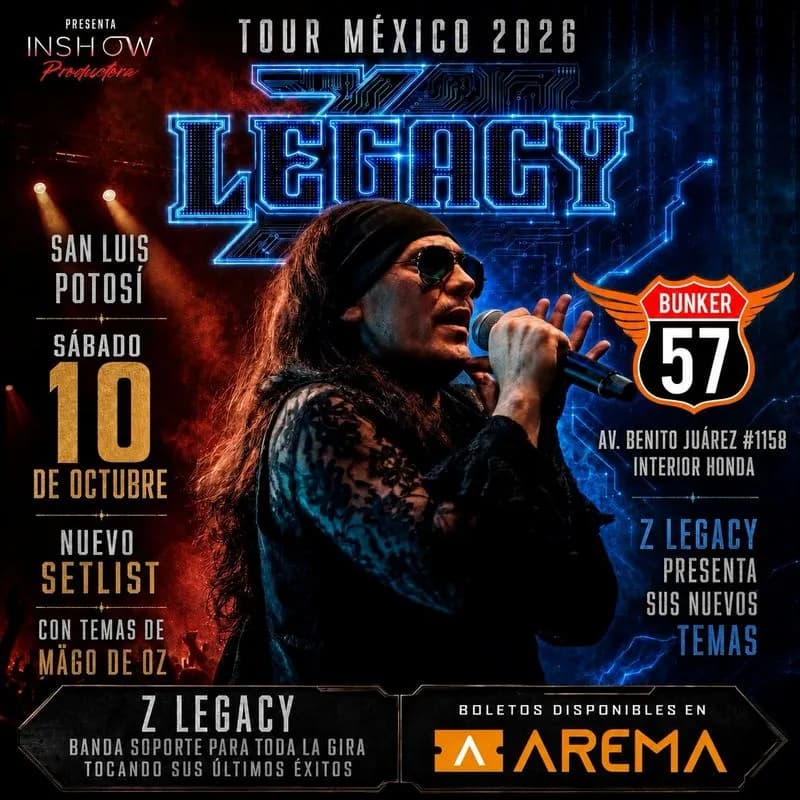 Z Mago de Oz Contacto Directo ft Z Legacy en San Luis Potosí