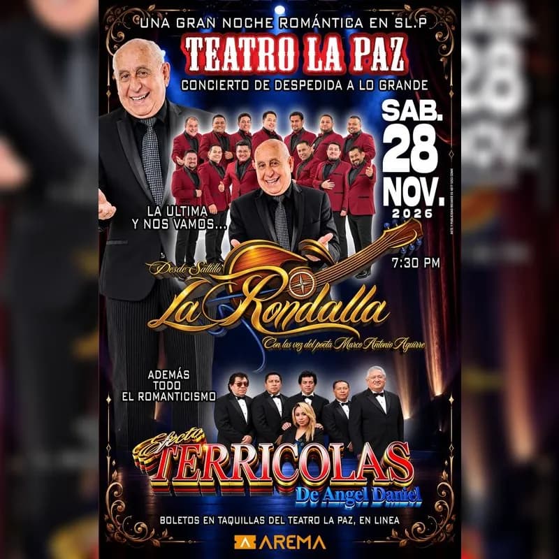 La Rondalla - Concierto de despedida a lo grande